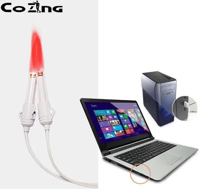 Main image of COZING Red laser treatment for nasal congestion runny nose sneezing itchy nose refreshing antibacterial laser nose