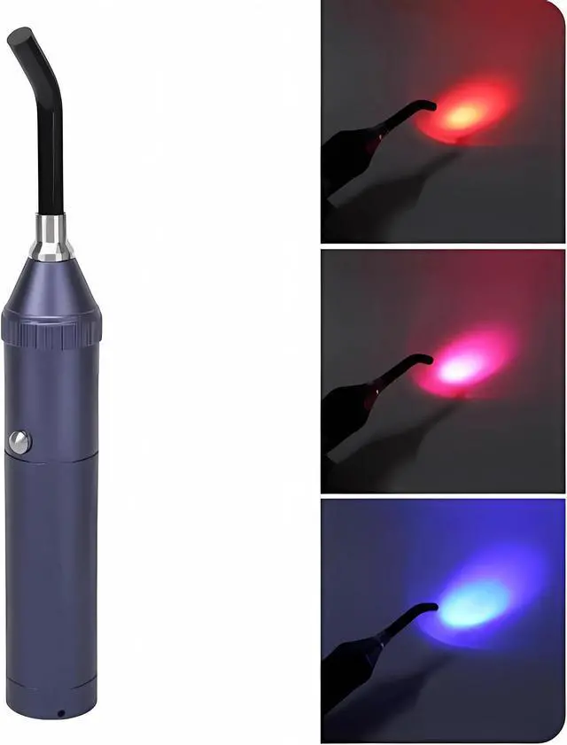 Alt view image 5 of 6 - COZING Red Light Therapy Device, Cold Sore Canker Sore Treatment for Lips, Infrared Light Therapy for Lips Mouth Nose Ear Knee Feet Hands Joint Muscle Nerve Pain Relief with Removable Tip