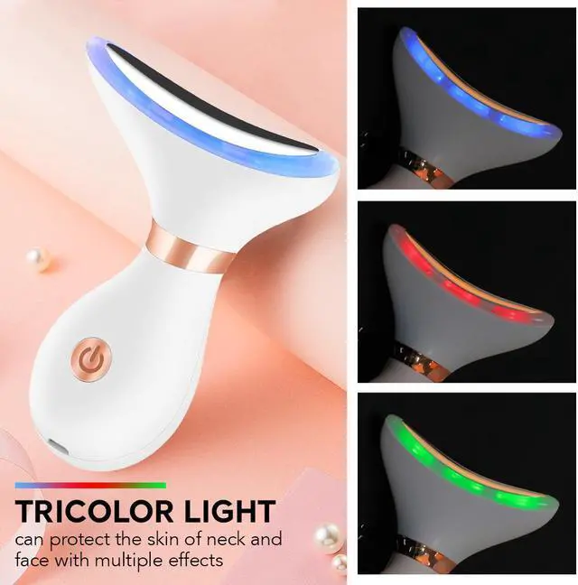 Alt view image 3 of 4 - COZING Face Lifting Machine EMS Facial Microcurrent Device Neck Face Lifting Massager Skin Tighten Anti-wrinkle Double Chin Remover