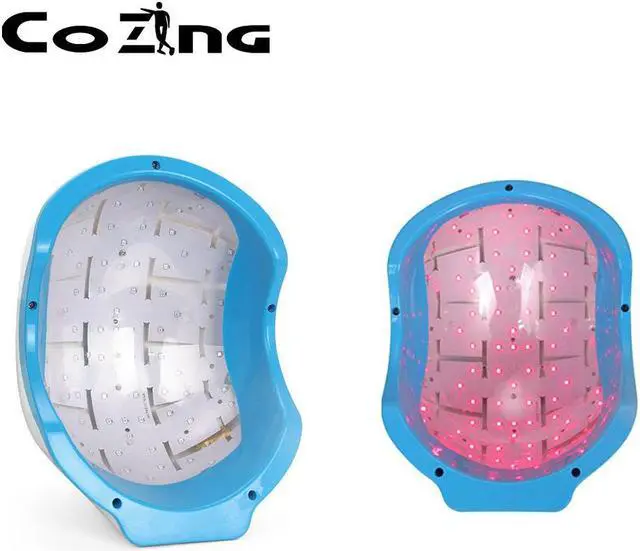 Alt view image 2 of 4 - COZING 80pcs LED Diodes Red Light Hair Regrowth Cap 678nm Near-infrared Light Reduces Oiliness Strengthen Hair Roots Anti-Hair Loss Helmet