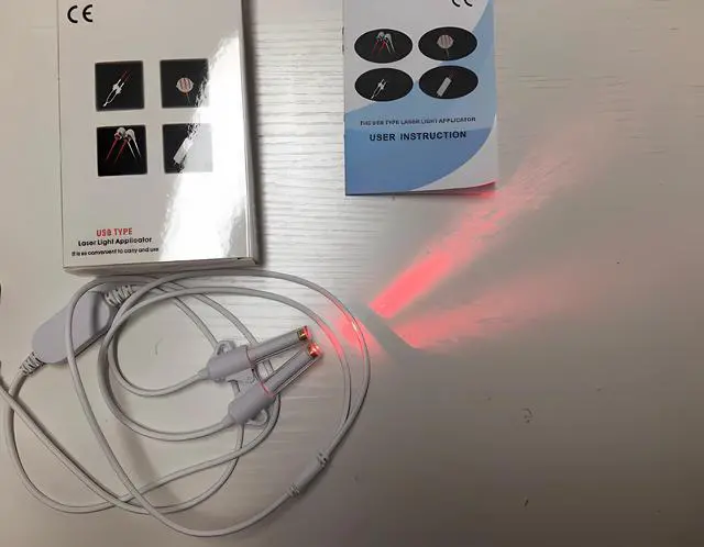Alt view image 4 of 5 - COZING Electric Acupuncture Point Massage 650nm Laser Nose Rhinitis Sinusitis Cure Therapy Meridian Energy Massager