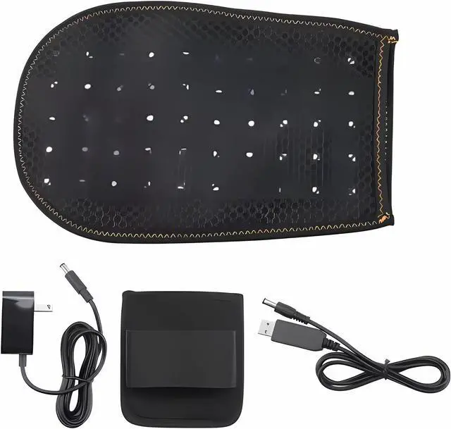 Alt view image 3 of 5 - COZING Red Light Therapy & Vibration Massage Knee Brace - Wireless Rechargeable Controller, 660nm&850nm Red Light Therapy Heated Device for Knee/Joint/Elbow/Shoulder Pain Relief, Faster Recovery