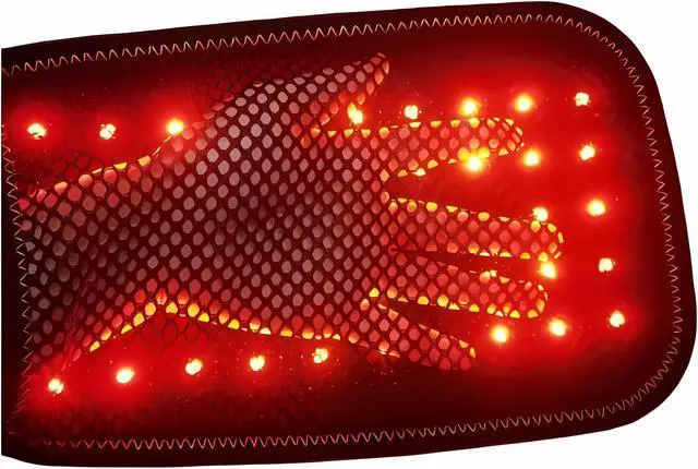 Alt view image 5 of 5 - COZING Red Light Therapy & Vibration Massage Knee Brace - Wireless Rechargeable Controller, 660nm&850nm Red Light Therapy Heated Device for Knee/Joint/Elbow/Shoulder Pain Relief, Faster Recovery