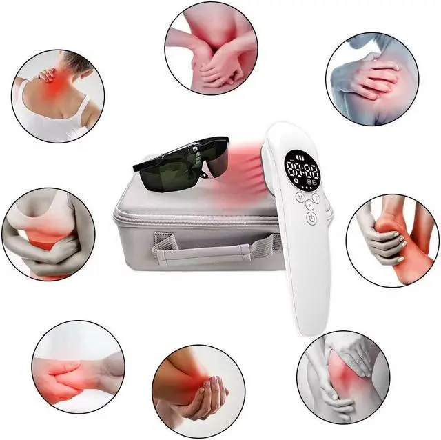Main image of COZING New Low-Level Cold Laser Therapy Device 650nm 808nm Infrared Laser Lights for Body Pain Relief Wound Healing