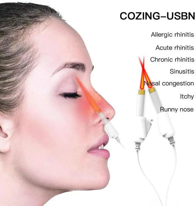 Alt view image 3 of 6 - COZING Red Light Therapy for Nose,Nasal Therapy Instrument,Nasal Soothing Device