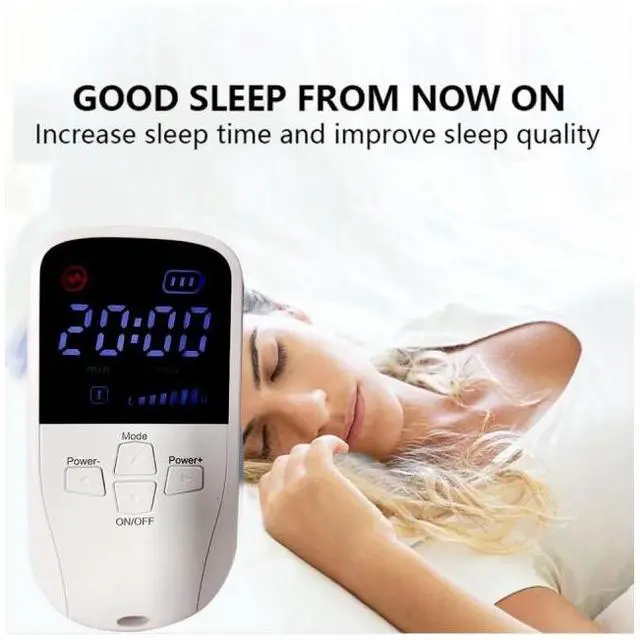 Alt view image 6 of 6 - COZING Insomnia Sleep Aid CES Device Electromagnetic Therapy Equipment with Plastic Tens Electrodes for Stress Relief