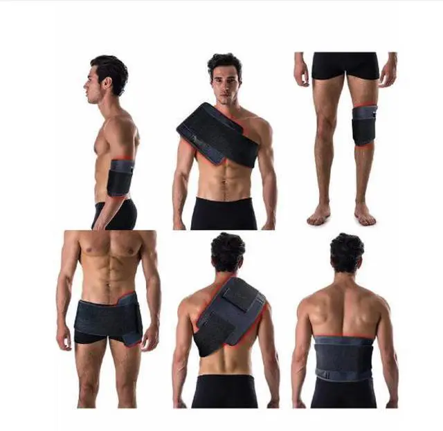 Alt view image 5 of 6 - COZING Red Light Therapy for Body,Near Infrared Light Therapy Wrap Belt for Shoulder Waist Muscle Knee Leg Pain Relief Relax,660nm&850nm LED Beads Red Light Therapy Device with Timer