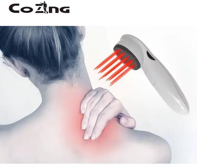 Alt view image 4 of 4 - Cozing Cold Laser Therapy for Pet Animals Vet Muscle & Joint Pain Relief Wound Healing Care,Reduces Inflammation,Near Infrared Light Therapy Device for Dogs Cats Horses with Upgrade Magneti Cover