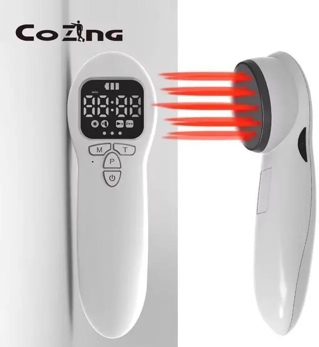 Main image of Cozing Cold Laser Therapy Device for Dogs - Infrared Red Light Therapy Device with Adjustable Stand, Portable Therapy Device for Pain Relief Arthritis, Spinal and Promote Blood Circulation