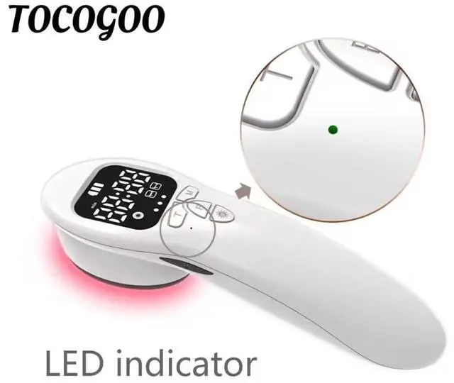 Alt view image 3 of 4 - Cozing Cold Laser Therapy for Pet Animals Vet Muscle & Joint Pain Relief Wound Healing Care,Reduces Inflammation,Near Infrared Light Therapy Device for Dogs Cats Horses with Upgrade Magneti Cover
