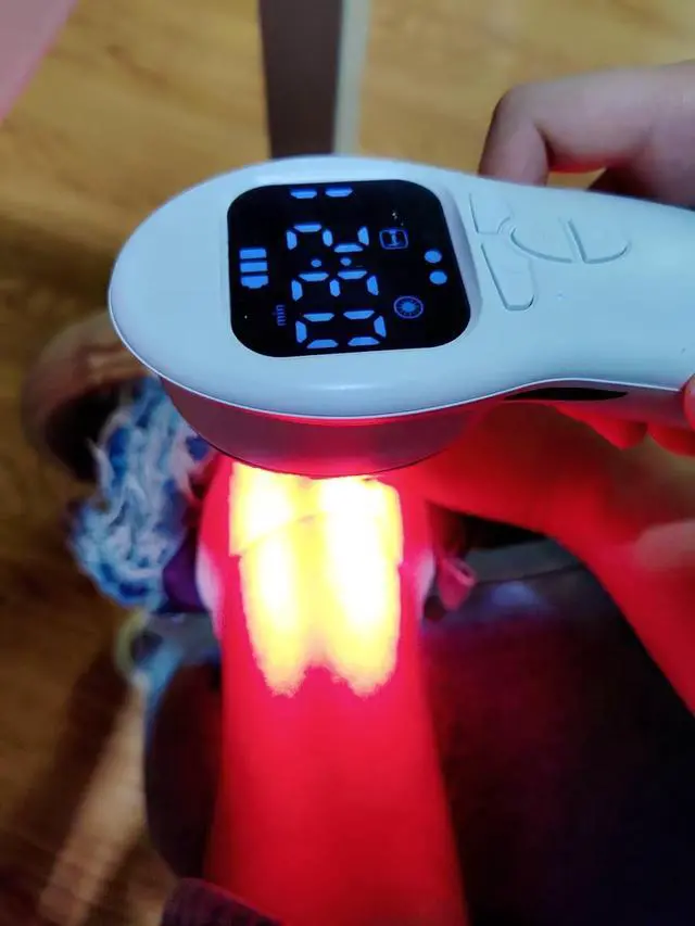 Alt view image 2 of 4 - Cozing Cold Laser Therapy for Pet Animals Vet Muscle & Joint Pain Relief Wound Healing Care,Reduces Inflammation,Near Infrared Light Therapy Device for Dogs Cats Horses with Upgrade Magneti Cover