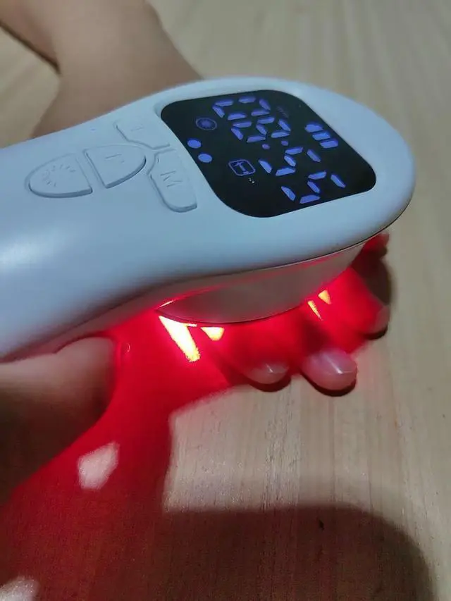 Alt view image 4 of 4 - Cozing Cold Laser Therapy for Pet Animals Vet Muscle & Joint Pain Relief Wound Healing Care,Reduces Inflammation,Near Infrared Light Therapy Device for Dogs Cats Horses with Upgrade Magneti Cover