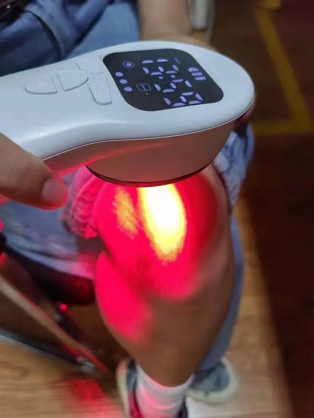 Alt view image 4 of 4 - Cozing Cold Laser Therapy Device for Dogs, 14x650nm+3x808nm, Handheld Red Light Therapy for Joint&Muscles Pain Relief, Pet Laser Therapy for Dogs Cats Horse, Helps Inflammation, Wound Healing
s