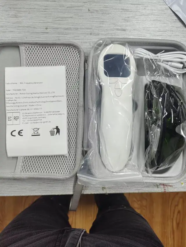 Alt view image 2 of 4 - Cozing Cold Laser Therapy Device for Muscle & Joint, 3x808nm+14x650nm, Pain Relief, Accelerate Healing, Home Light Therapy for Dogs, Cats, Horses and Animals