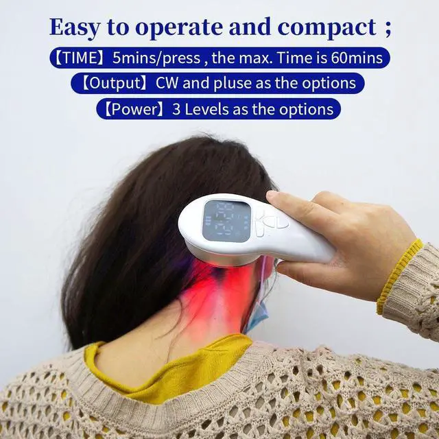 Alt view image 4 of 4 - Cozing Cold Laser Therapy Device for Dogs, Infrared Red Light Laser Therapy for Dog Joint, 650nm*14+808nm*3, Muscle Relax and Pain Relief, Pet Laser Therapy at Home for Dogs, Cat and Horse
