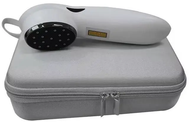Alt view image 2 of 6 - Cozing Handheld Cold Laser Therapy Device with LED Display, Low Level Red Light Therapy for Dog Human Pain Relief Joint and Muscle, Body Back Shoulder Knee Pain,  14x650nm+3x808nm