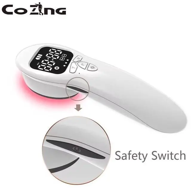 Alt view image 4 of 4 - COZING Red Light Therapy for Body, Near Infrared Light Therapy 650nm & 808nm, Suitable for Pets and People, Easy to Set up Portable Handheld Red Light