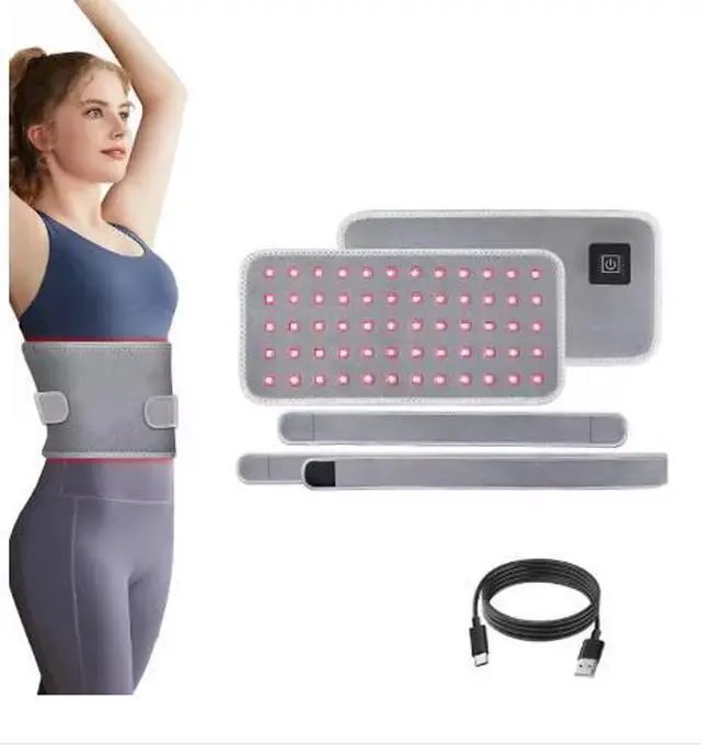 Main image of COZING Red Light Therapy Belt, Infrared Light Therapy for Body, Wearable Wrap with Timer for Back Shoulder Waist Muscle Pain Relief, Improve Joint Inflammation, Red Light Therapy for Body