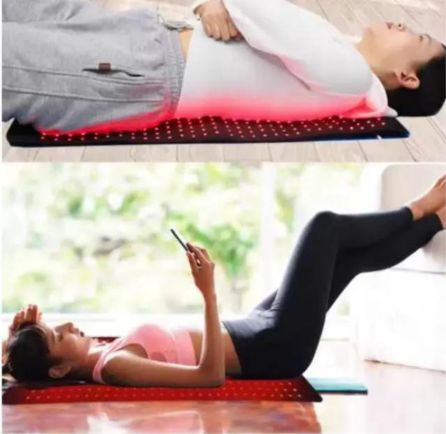 Main image of COZING Red Light Therapy for Body, 31.5" x 11.8" Infrared Light Therapy Belt with 360 LEDs, 660nm Red Light & 850nm Infrared Light Therapy Mat with Timer for Back Shoulder Waist Muscle Pain Relief