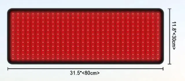 Alt view image 2 of 3 - COZING Red Light Therapy Devices, Cleared Near Infrared 880nm Led Wrap Back Pain Relief Pad Home Use Wearable Belt Deep Penetrating Body Joints Muscle Benefits