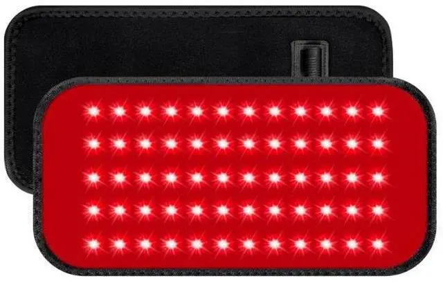 Alt view image 2 of 4 - COZING Upgraded Red Light Therapy for Body, 27*13cm Large Size Red Light Therapy Pad with Timer, 660nm&850nm Infrared Light Therapy Mat Full Body