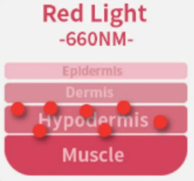 Alt view image 3 of 4 - COZING Red Light Therapy Belt, Rechargeable Infrared Light Therapy Device with Massage and Timer, Wearable 660nm&850nm Red Light Therapy Wrap Belt for Body Pain Relief