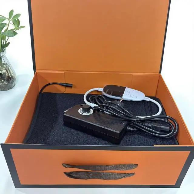 Alt view image 4 of 4 - COZING Red Light Therapy Mat for Body, Red Light Mat with 630Pcs 3 Wavelength LEDs for Body Pain Relief, 62.99" x13.78" Large Mat with Personalized Mode Adjustment for Easy Use