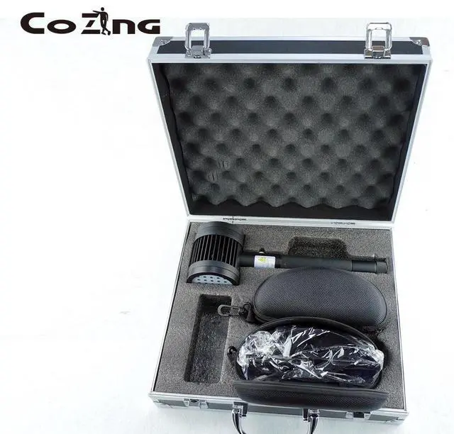Alt view image 2 of 3 - COZING Handheld Red Light Therapy with Stand,Near Infrared Light Therapy Devices for Pain Relief Joint and Muscle Pain for Pets(808nm+650nm)