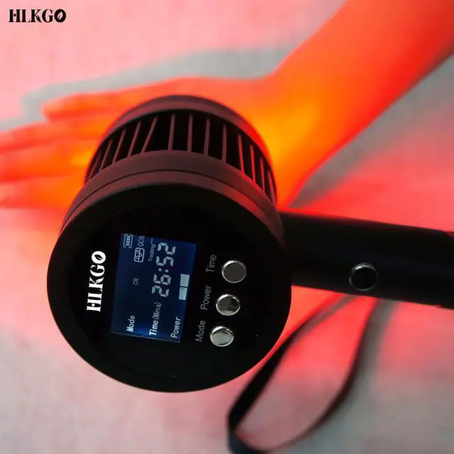Main image of COZING Laser Therapy Device for Humans & Dogs, 808nm + 650nm Red Light Therapy for Body Pain Relief, Handheld Near Infrared Light Wand with Stand for Joint, Back, Knee, Muscle Use