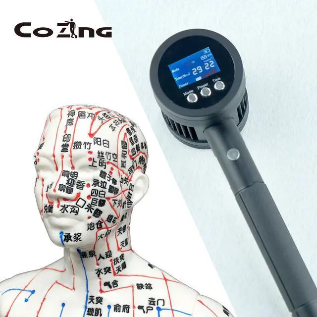 Alt view image 3 of 3 - COZING Handheld Red Light Therapy Device - 650nm & 808nm Dual Wave Rechargeable, Portable Cold Laser for Pain Relief in Humans & Pets