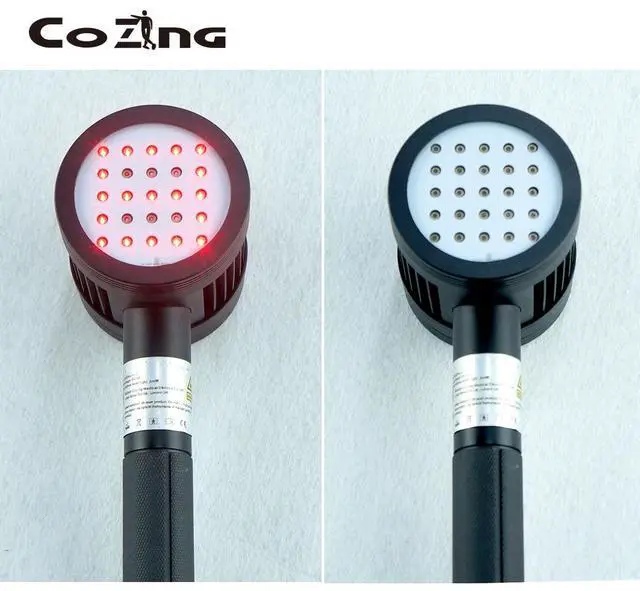 Main image of COZING Handheld Red Light Therapy Device - 650nm & 808nm Dual Wave Rechargeable, Portable Cold Laser for Pain Relief in Humans & Pets