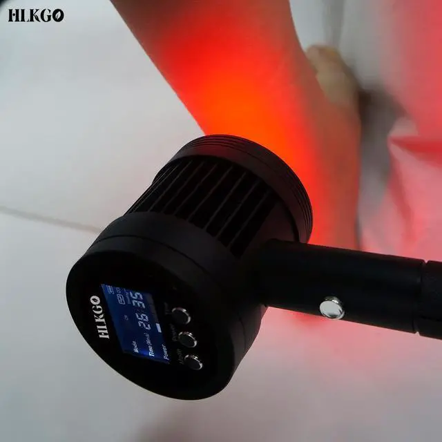 Alt view image 3 of 4 - COZING Red Light Device for Body, Near Infrared Light Wand for Joint Muscle Reliefwith LED Display ( 650nm+808nm)
