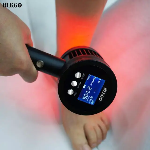 Alt view image 2 of 4 - COZING Red Light Device for Body, Near Infrared Light Wand for Joint Muscle Reliefwith LED Display ( 650nm+808nm)