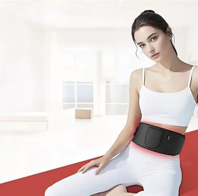 Main image of COZING Red Light Therapy Belt for Body, 660nm Red Light &850nm with Timer Remote Control, Infrared Light Therapy Wrap for Waist Muscle Pain Relief,for Woman and Man