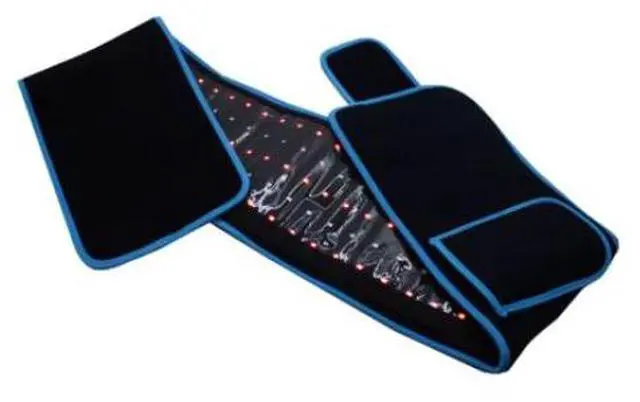 Alt view image 2 of 3 - COZING Red Light Therapy Wrap Belt for Body, Men and Women Gift,100 LEDs,5Gears 9Timers Remote Control, 660nm&850nm Infrared Light Therapy for Back, Waist, Muscle Pain Relief for Man and Woman