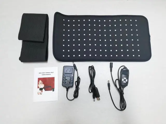 Main image of COZING Red Light Therapy for Body:5 Light Levels Infrared Light Heat Therapy PadWrap for Back/Waist/Muscle/Pain Relief 660nm & 850nm Led Beads Red Light Therapy Device with Timer