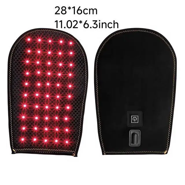 Alt view image 2 of 3 - COZING Red & Near-Infrared Light Therapy Glove for Hands Comfortable and Protable,660nm*850nm, Sore Muscles Relief | 50 Red & Near-Infrared LEDs | Breathable | Auto 30-Min Shut-Off