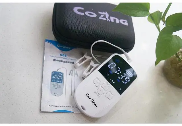 Multi-Purpose CES Vagus Nerve Device for Sleep Improvement, Anxiety Depression Treatment & Migraine Relief