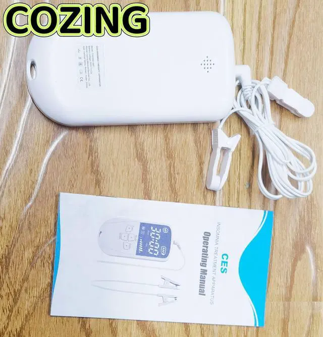 Alt view image 3 of 7 - Natural Insomnia Relief Device | CES Ear Clip Stimulator | Drug-Free Sleep Aid for Anxiety & Stress