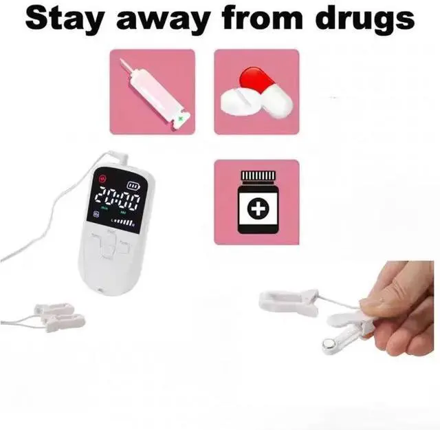 Alt view image 4 of 7 - Natural Insomnia Relief Device | CES Ear Clip Stimulator | Drug-Free Sleep Aid for Anxiety & Stress