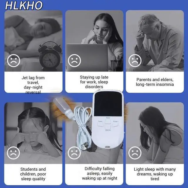 Alt view image 6 of 7 - CES Vagus Nerve Stimulation Sleep Aid Device | Ear Clip for Insomnia Relief | Relieve Anxiety & Depression Naturally