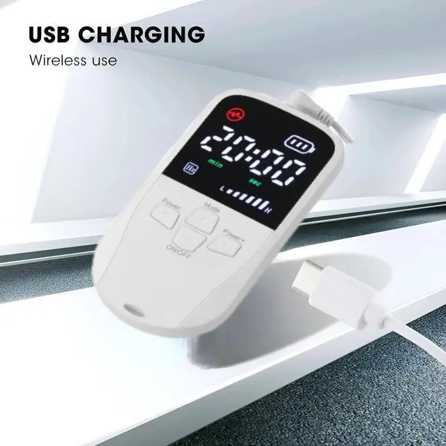 Alt view image 7 of 7 - CES Brain Electronic Therapy Stimulation Device Ear Clip Electrode Sleep Aid Insomnia Relief Reduce Anxiety Stress Relax