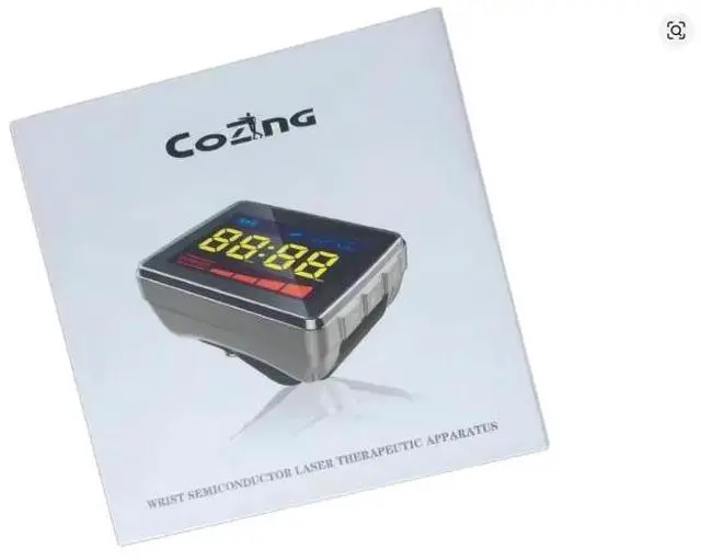 Alt view image 3 of 4 - Upgraded Red Light Therapy Wristwatch Pain ReliefMultifunctional 650nm Infrared Light Watch with Full Accessories