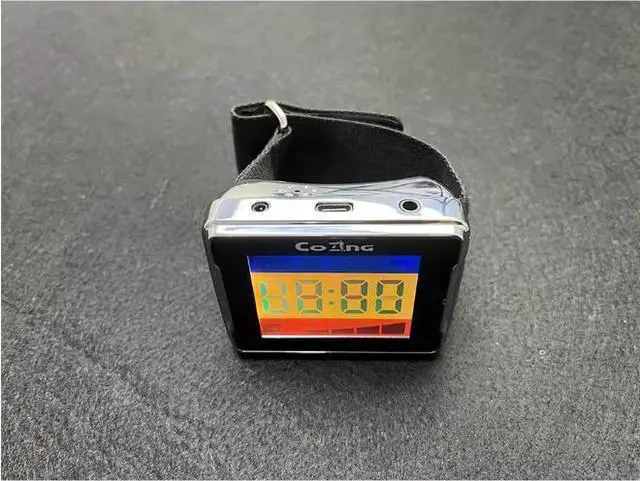 Alt view image 3 of 5 - Laser Therapy Watch Heart Rate 650nm Cold Laser Therapy for Diabetes Rhinitis Hypertension High Blood Pressure