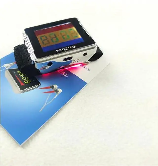 Alt view image 3 of 5 - new medical health smart watch laser cleaning blood diabetes infrared watch semiconductor laser watch for hypertension