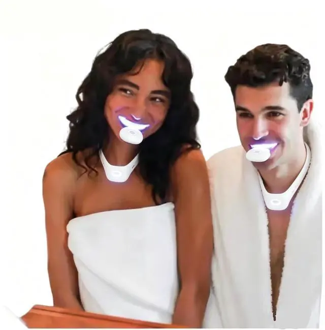 Alt view image 4 of 6 - Rechargeable Teeth Whitening Light 16 LED Blue UV Teeth Whitening Lamp Professional LED Accelerator Lights Only(Gel Not Included)