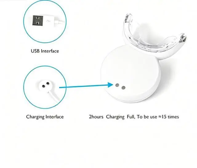 Alt view image 4 of 5 - Teeth Whitening LED Accelerator Light - Whiten Teeth Faster - Use with COZING Premium Teeth Whitening