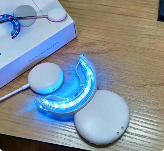Alt view image 3 of 7 - Teeth Whitening Kit with LED Light for Sensitive Teeth, Fast Results for Brightening at Home, Helps Remove All Kinds of Stains
