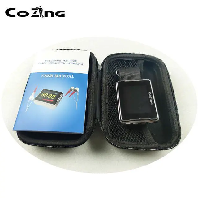 Alt view image 2 of 4 - Wholesale 13 Holes 650nm Laser Therapy Wrist Watch Diode LLLT for High Blood Pressure Sinusitis Laser Irradiation