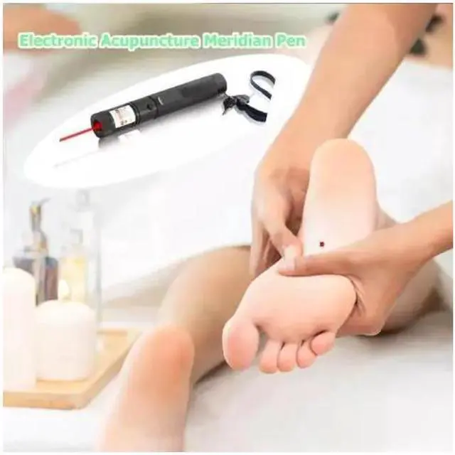 Alt view image 3 of 3 - Laser Acupuncture Pen Electronic Acupoint Laser Pen Theapy Acupoints Pain Relief Product for Acupuncture Treatment